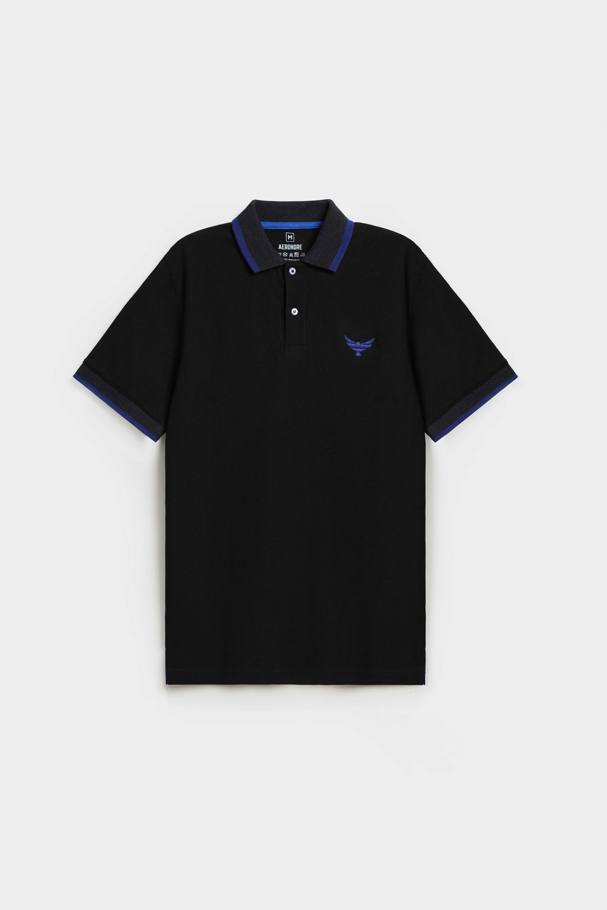 Jacquard Collar Polo Shirt - Sigma