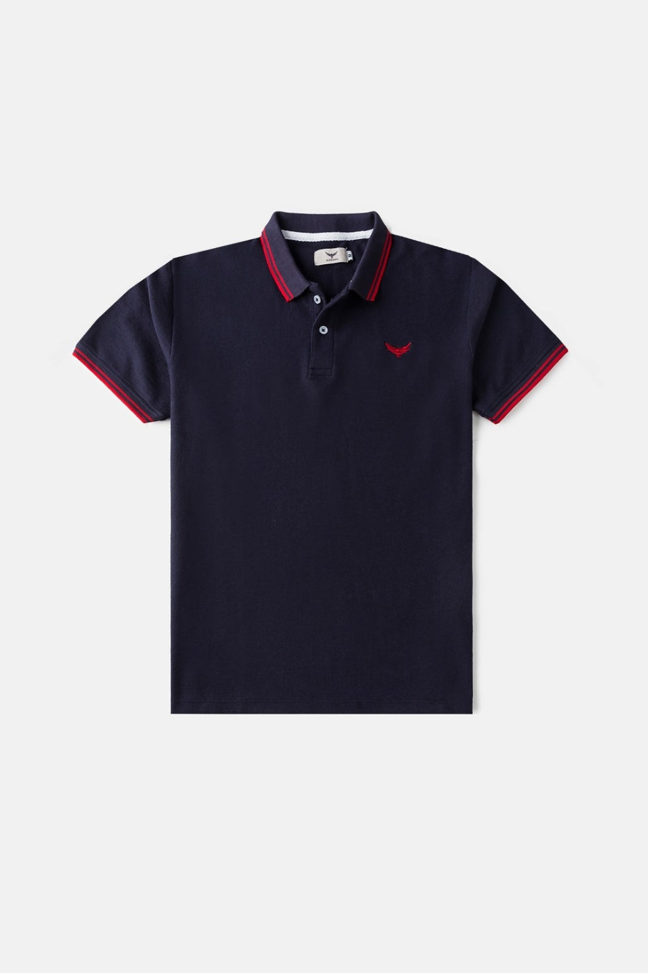 Tipping Collar Polo Shirt - Shadow