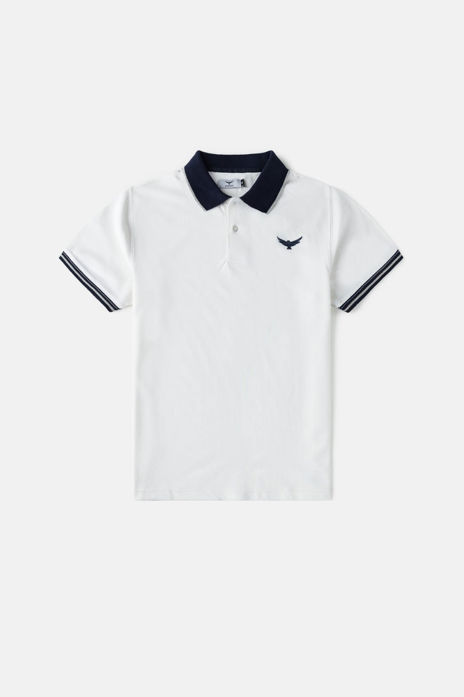 Contrast Collar Polo Shirt - Olympus