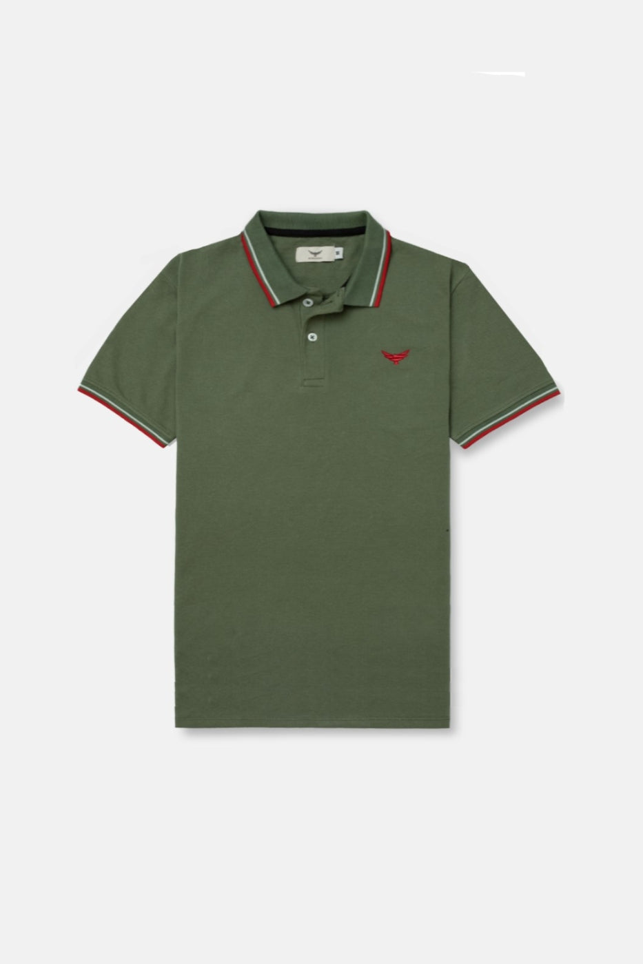 Tipping Collar Polo Shirt - Hunter