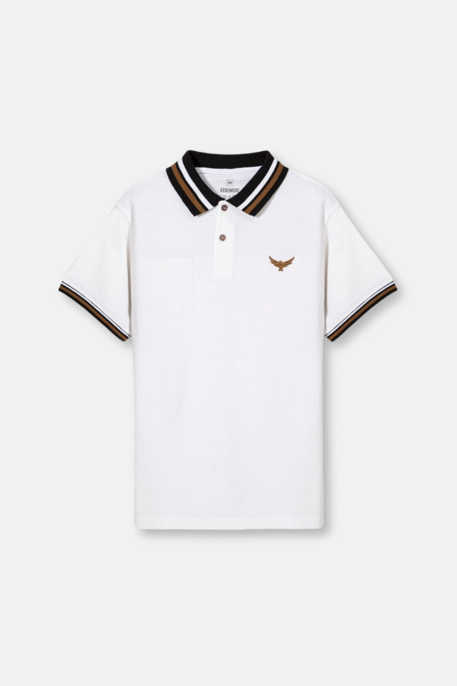 Premium Contrast Collar Polo Shirt - Athens