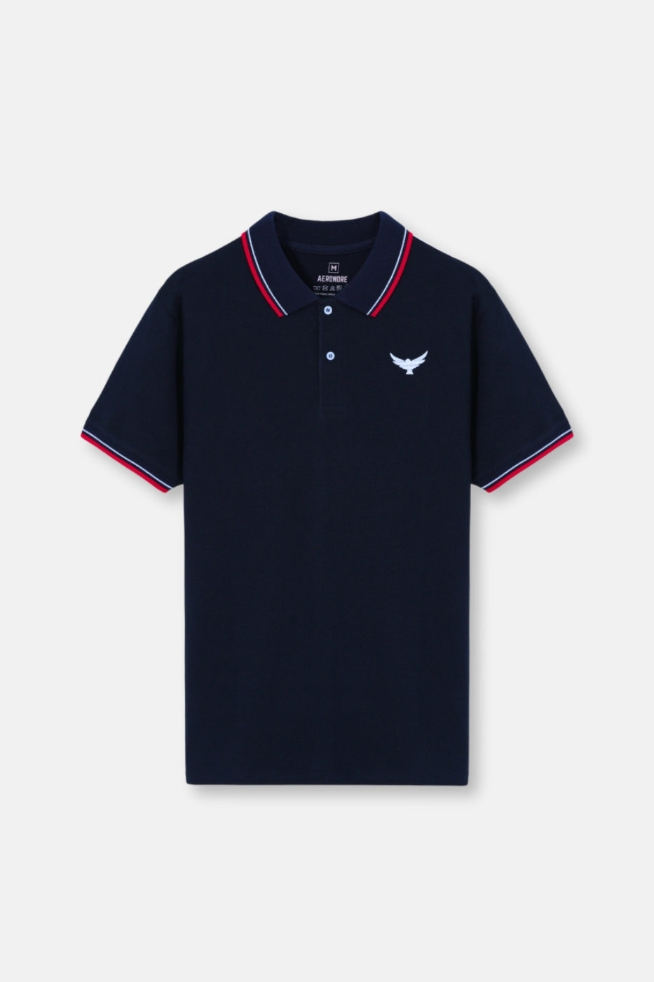 Tipping Collar Polo Shirt - Imperial Navy