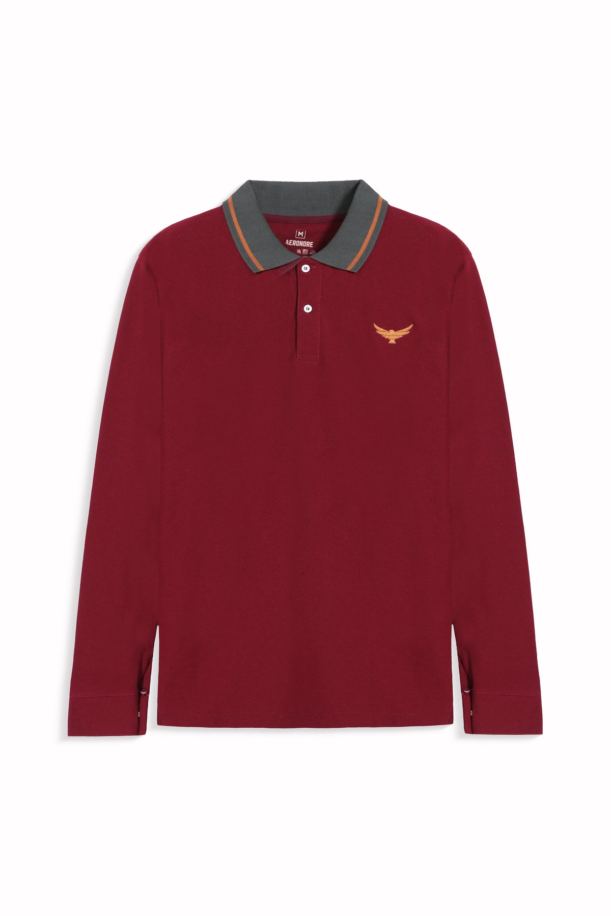 Premium Full Polo Shirt - Scarlet