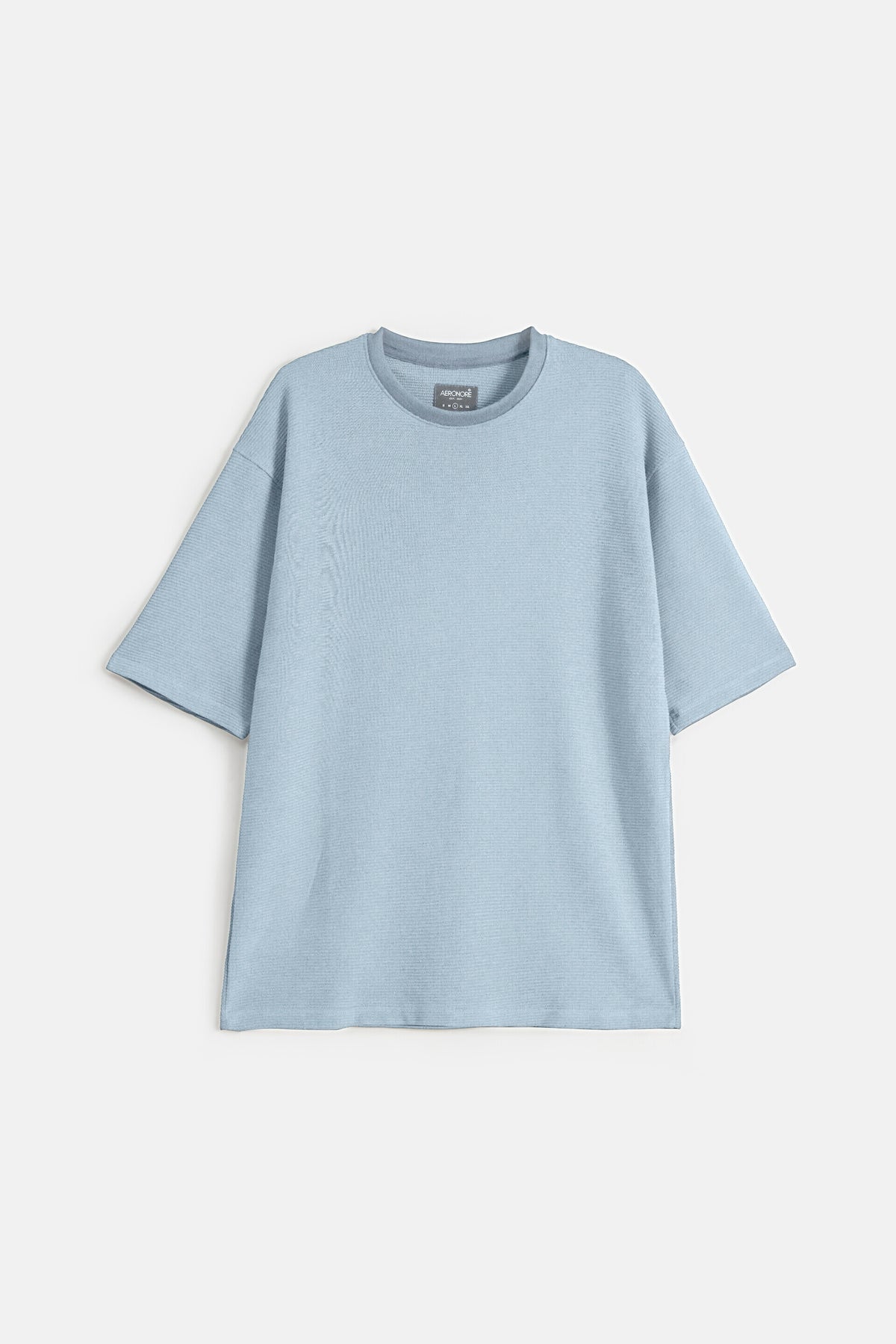 Ottoman Oversized T Shirt - Maya Blue