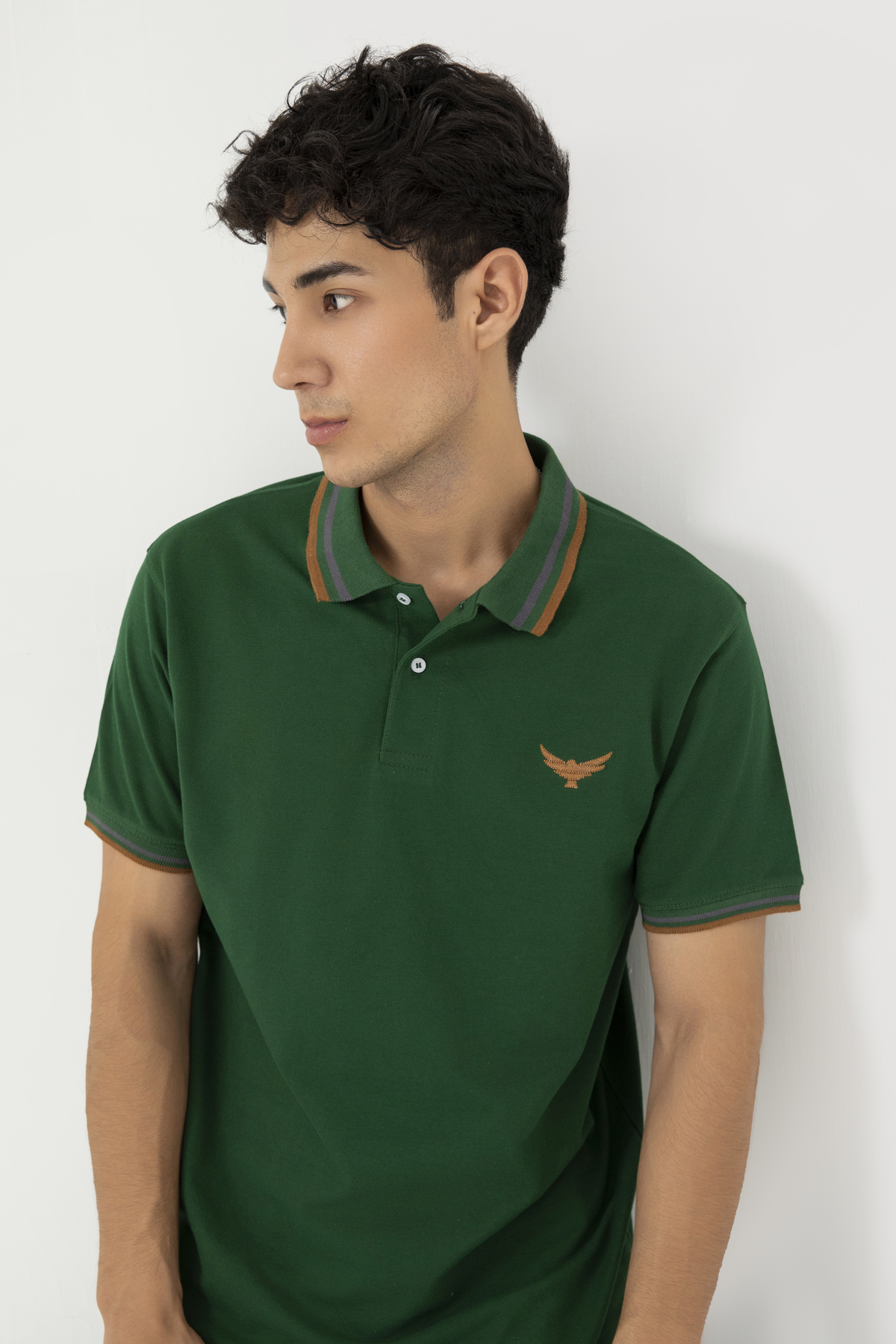 Tipping Collar Polo Shirt -  Amazon