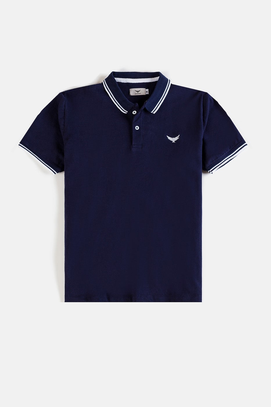 Tipping Collar Polo Shirt - Imperial Blue