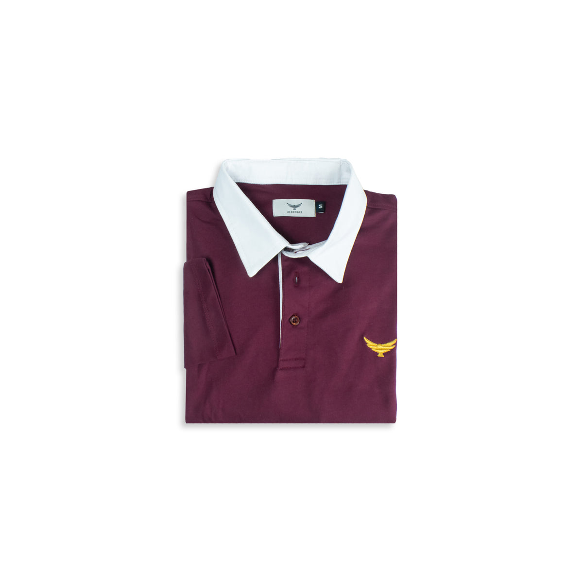 Full Rugby Polo Shirt - Maroon