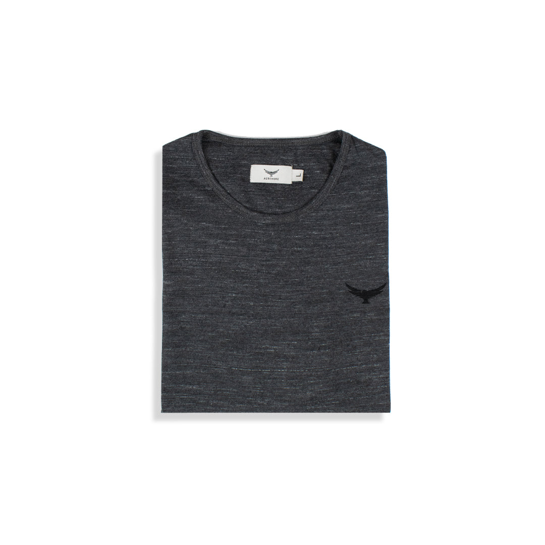 Cotton T Shirt - Charcoal