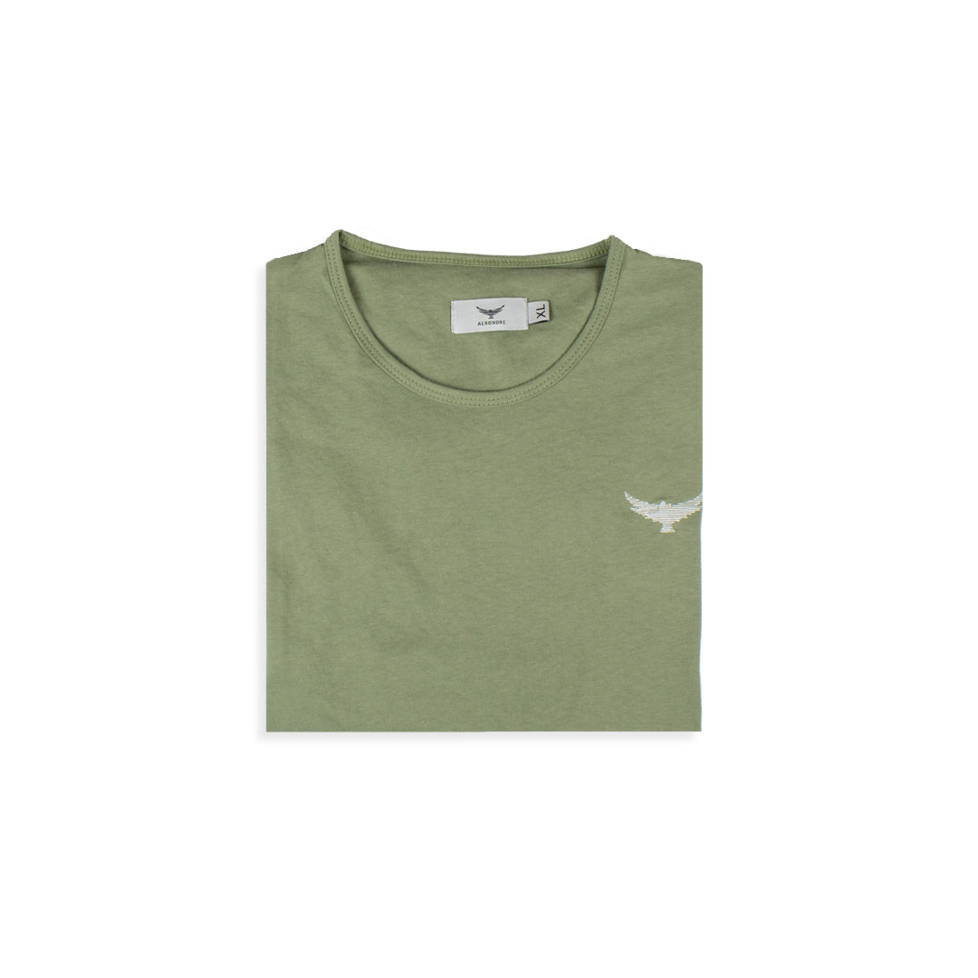 Cotton T Shirt - Olive