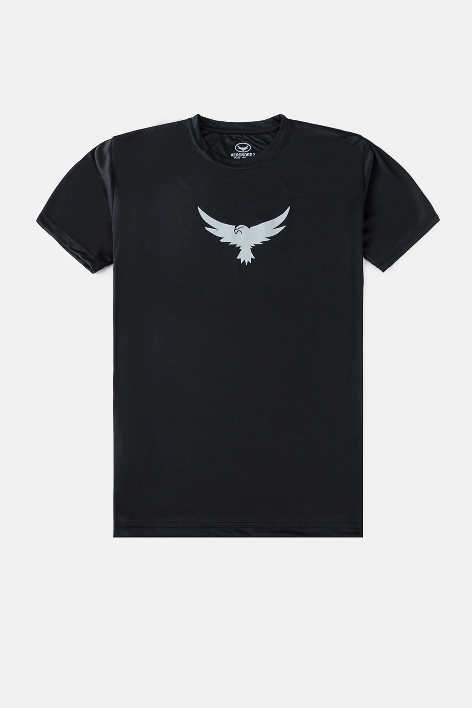 Chest Eagle Sports T Shirt - Black