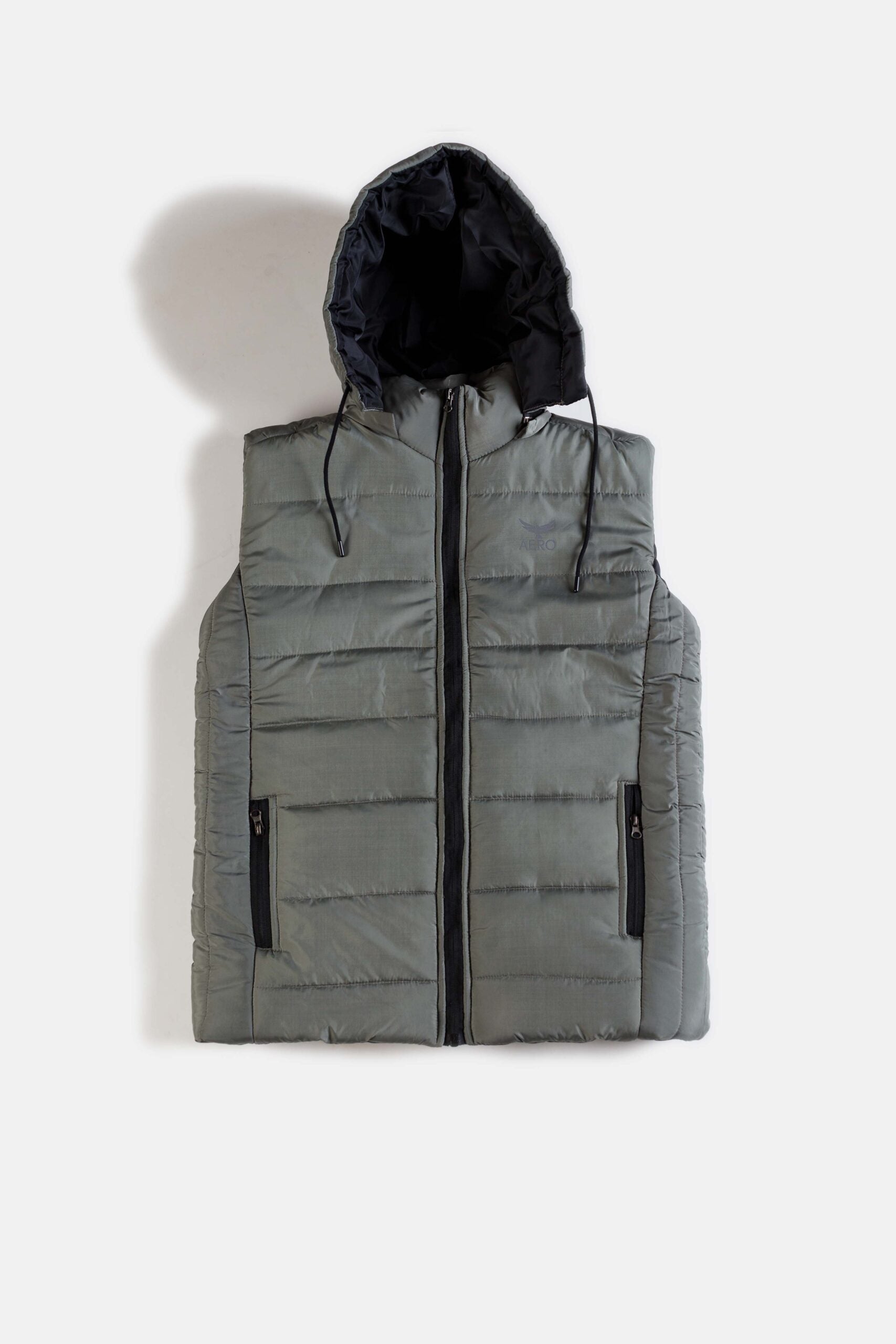 Premium Puffer Sleeveless Jacket - Castleton Green – Aeronore