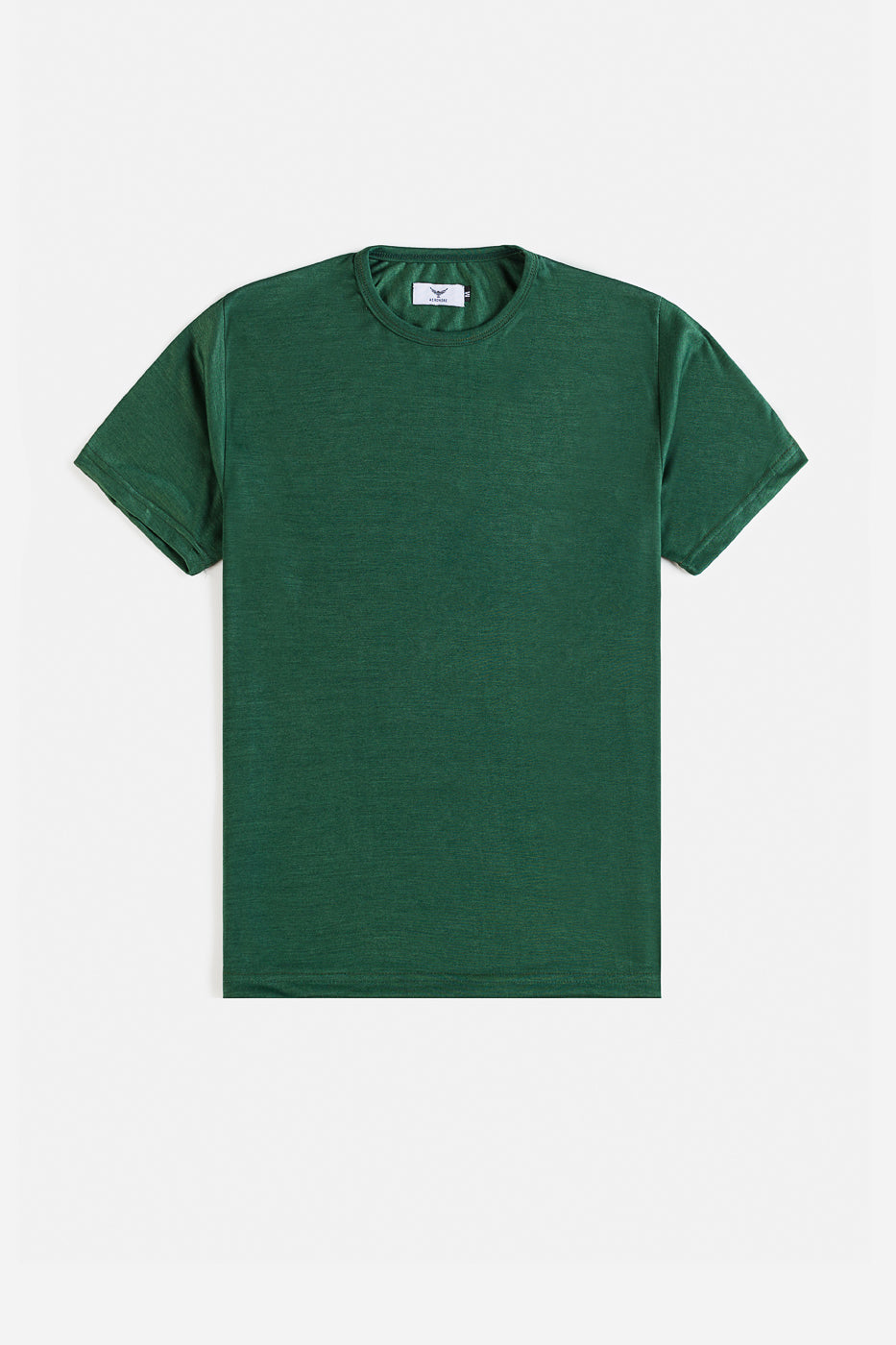 Basic Cotton T Shirt - Forest Green