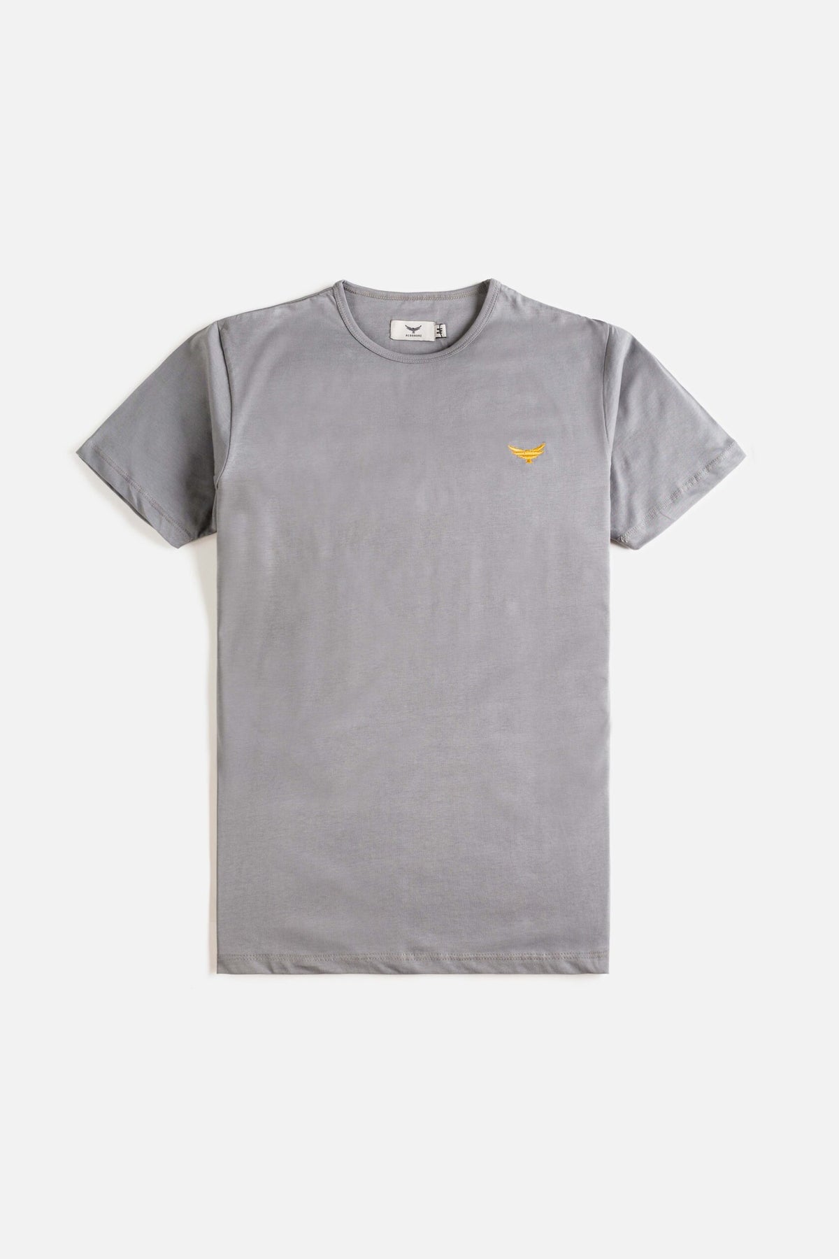 Gold Eagle Cotton T Shirt - Thunder Grey