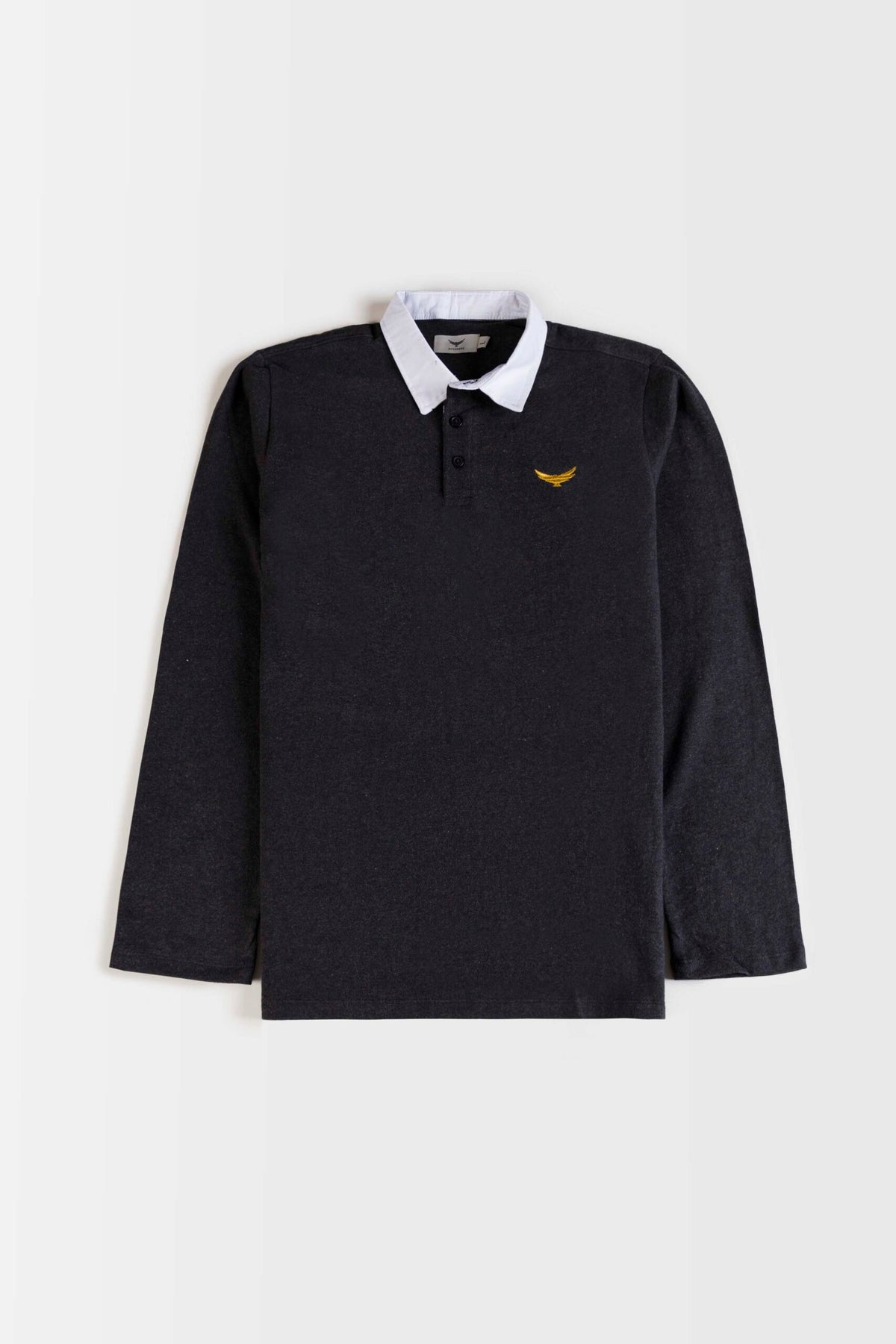 Full Rugby Polo Shirt - Charcoal