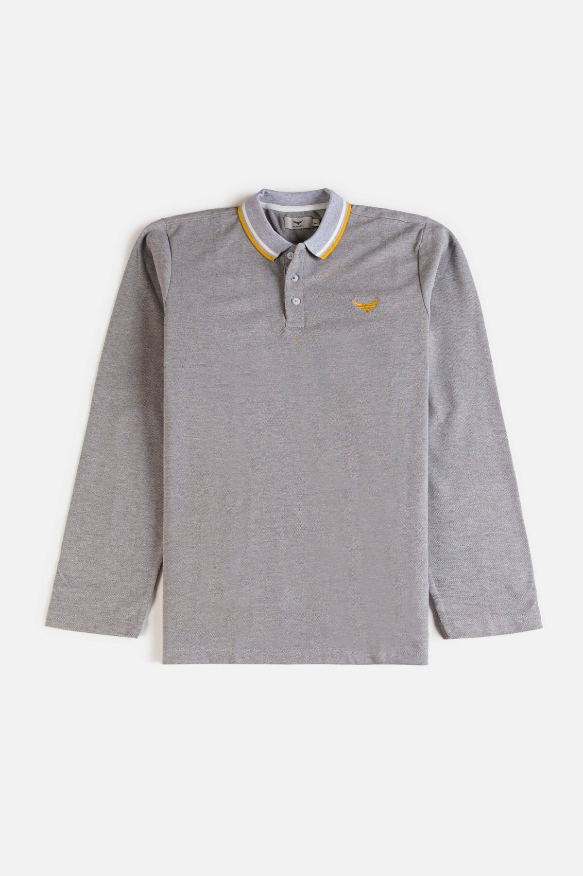 Tipping Full Polo Shirt - Seal Grey