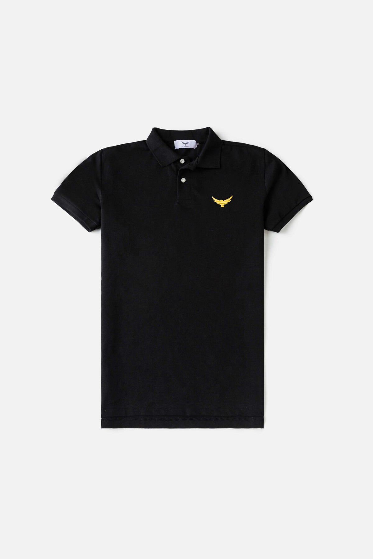 Basic Polo Shirt - Raven Black